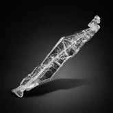 Sculptural Of Glassy Faden Quartz